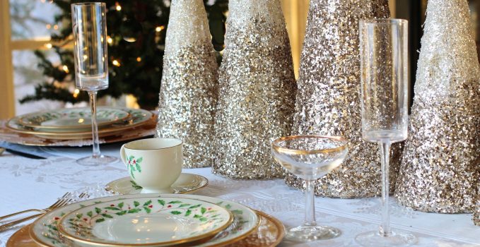 decorare la tavola a capodanno